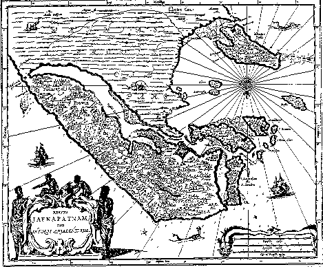 Early Map of Jaffna